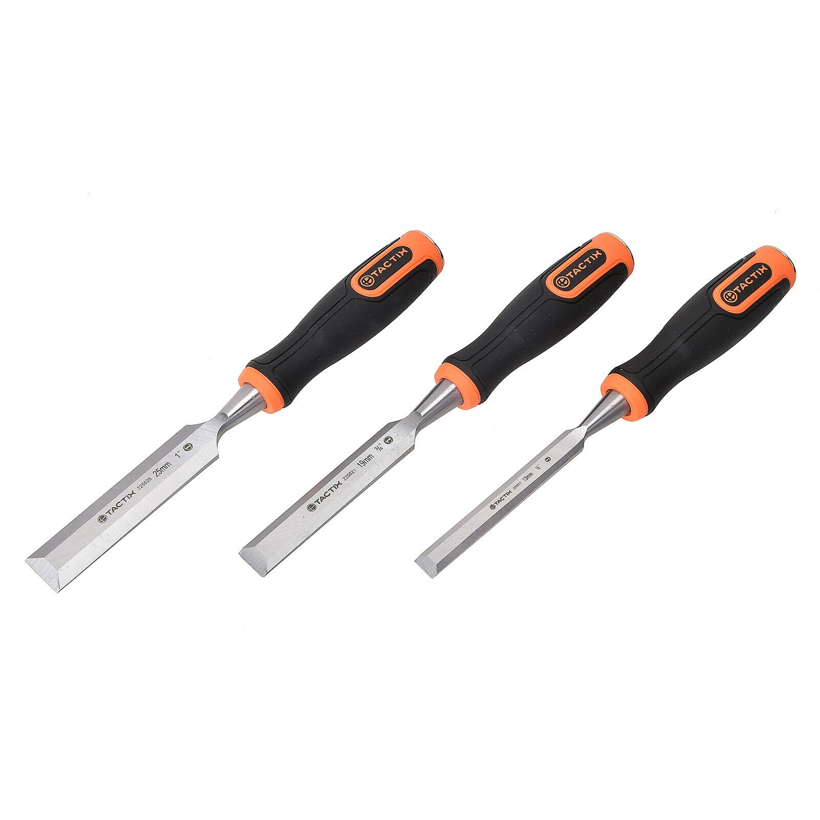 TACTIX Stechbeitel-Set, 3-teilig