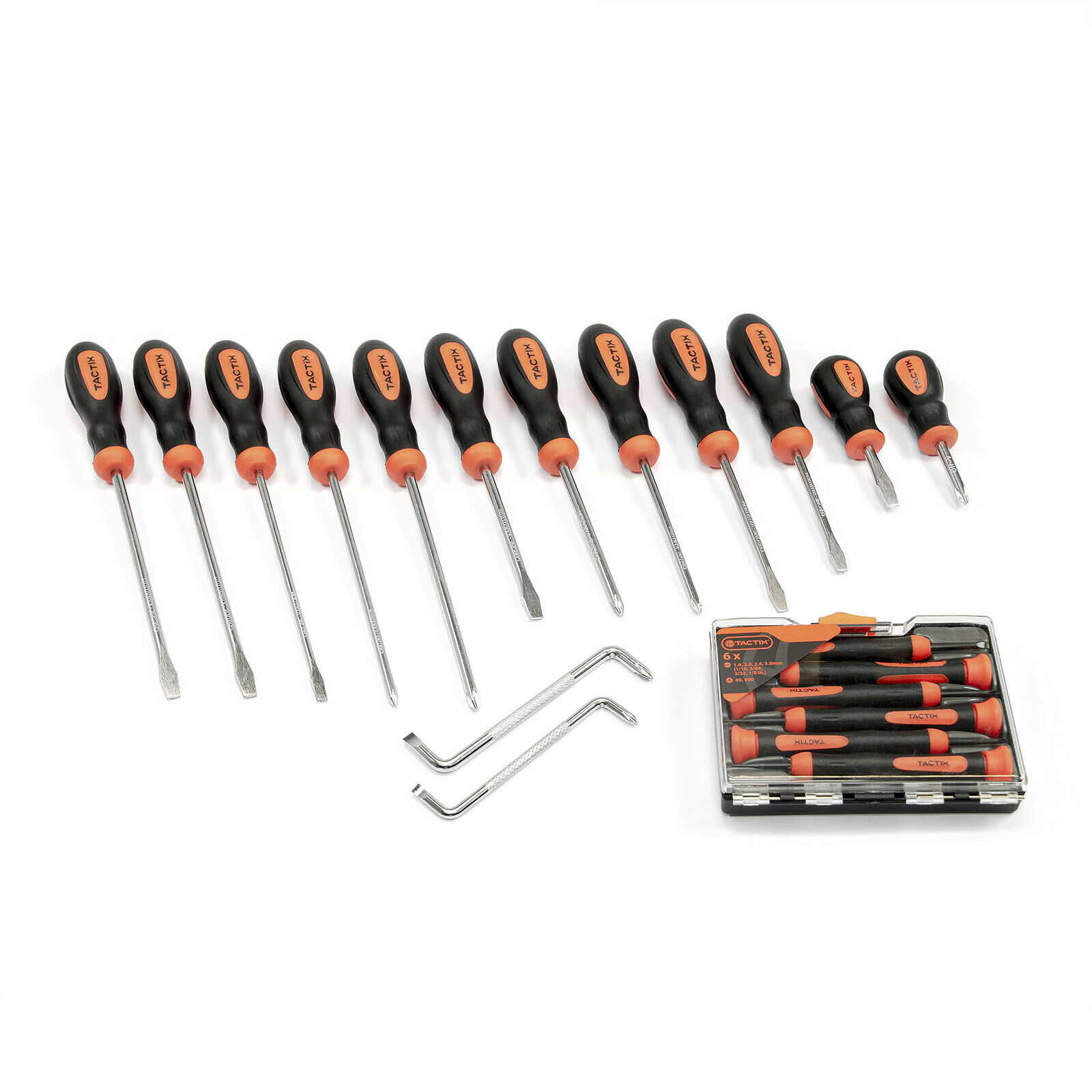 TACTIX Schraubendreher-Set, 37-teilig