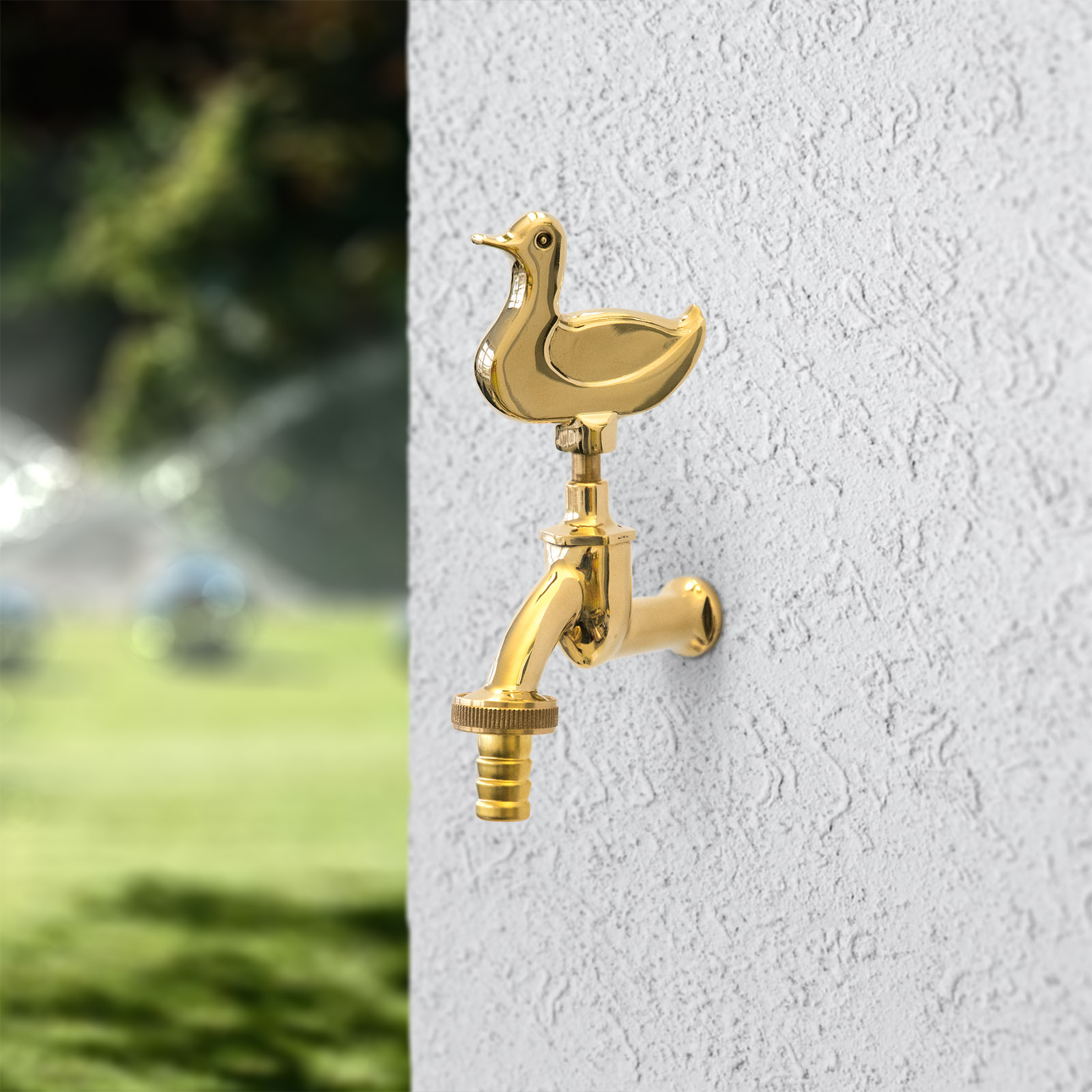 Design Messing-Wasserhahn - Ente
