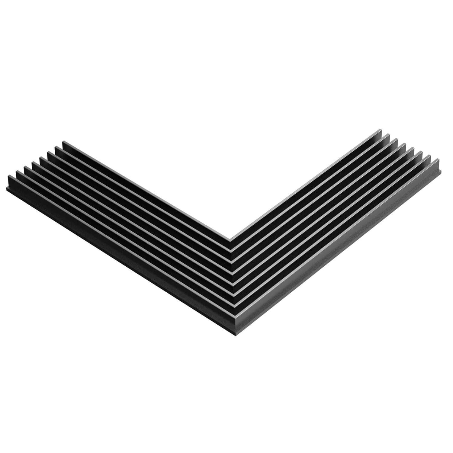 HYDROline Pro Eckelement 500x500 90°