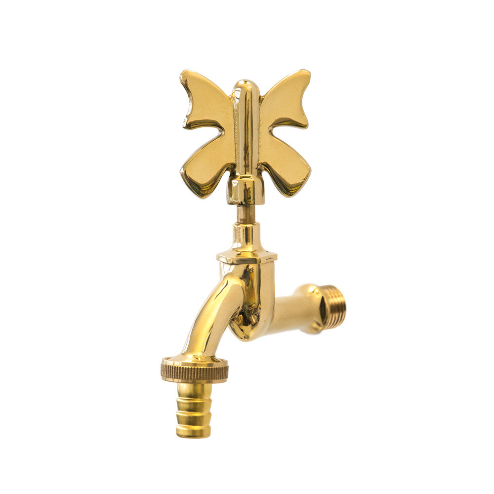 Design Messing-Wasserhahn - Schmetterling