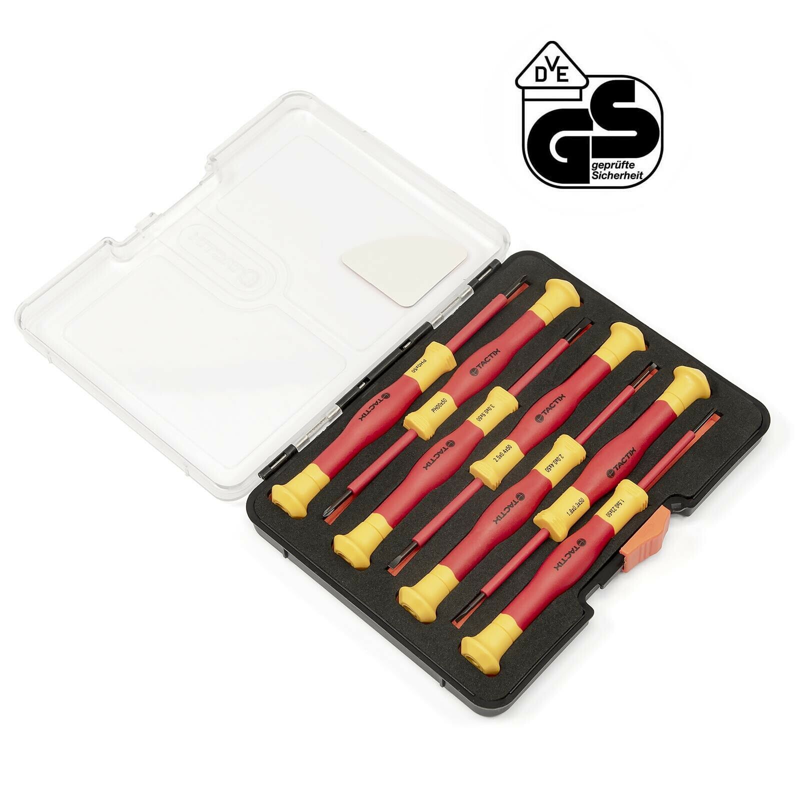 TACTIX VDE-Mini- Schraubendreher-Set 7-teilig