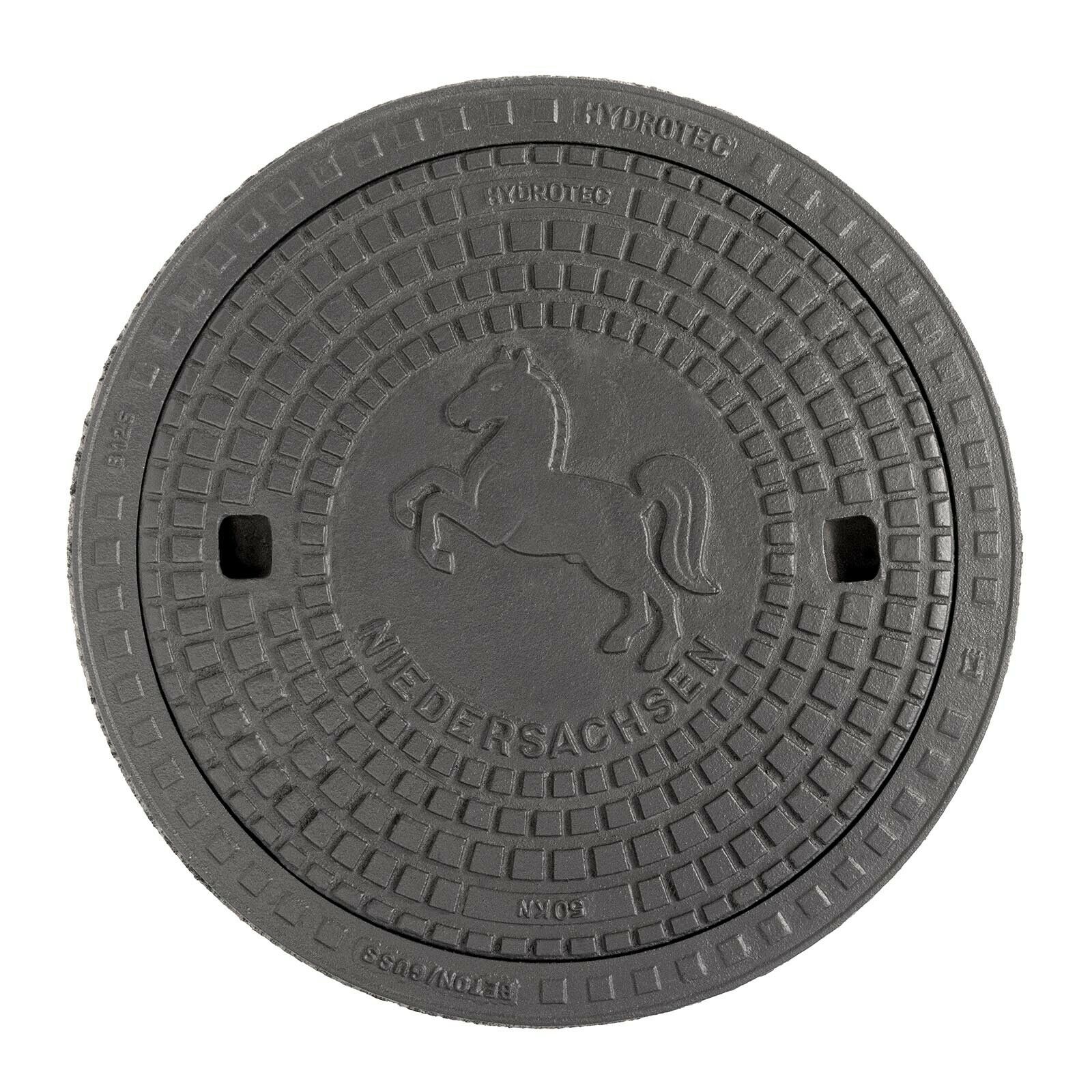 HYDROTEC Schachtabdeckung Länderwappen Niedersachsen 50kN