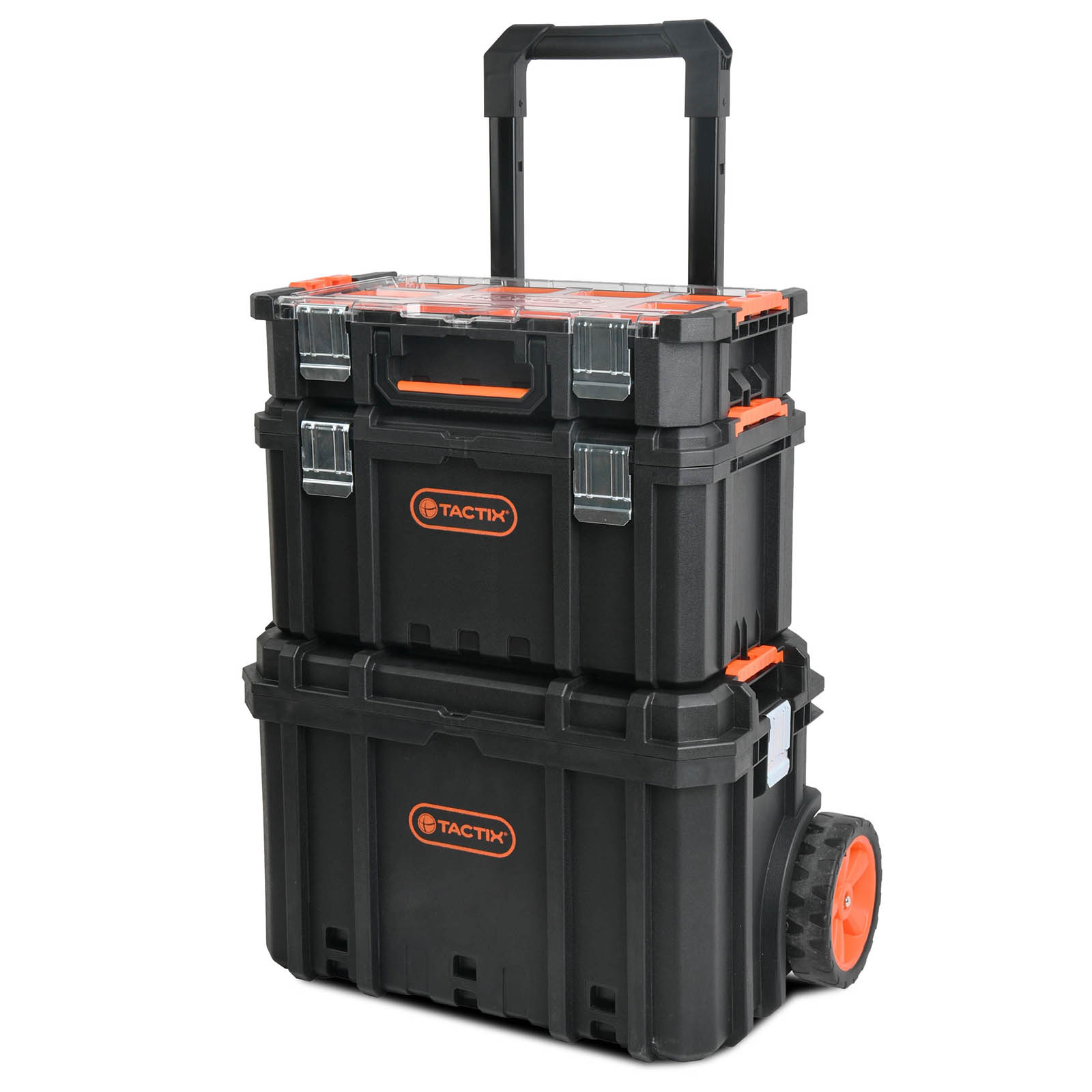 TACTIX Modular Toolbox Trolley Set