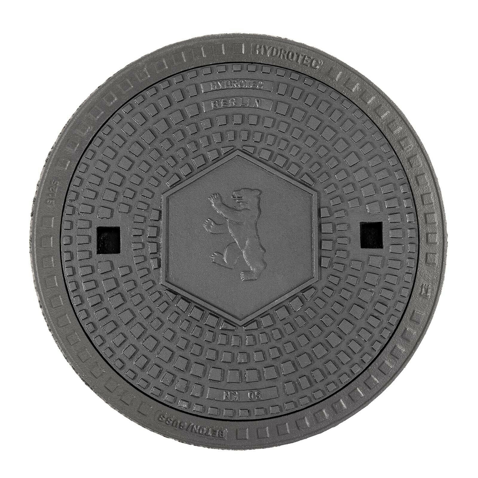HYDROTEC Schachtabdeckung Länderwappen Berlin 50kN