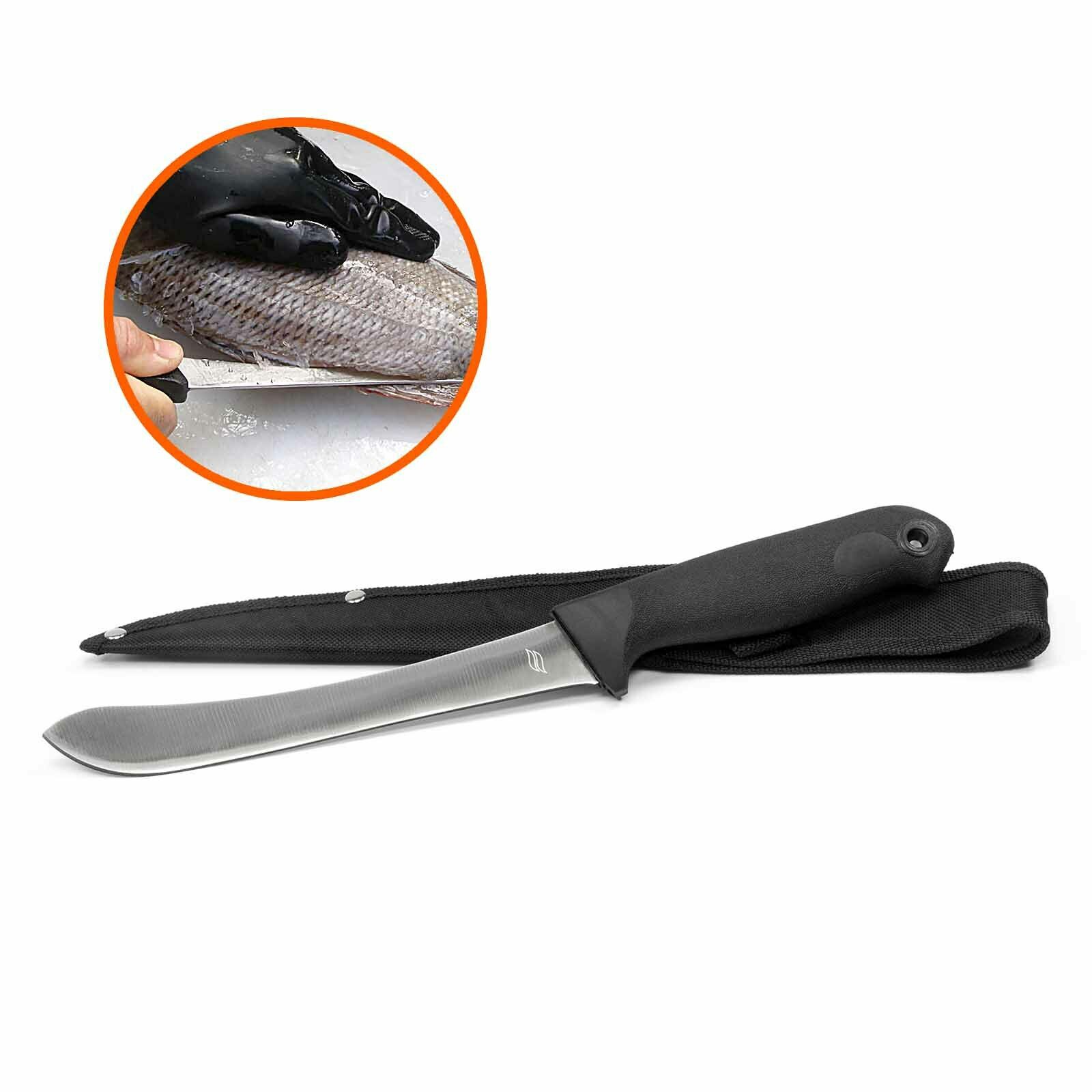 Edelstahl-Filetiermesser 32 cm